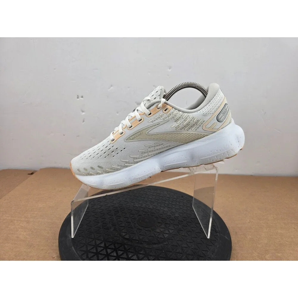 Brooks Glycerin 20 Womens Running Shoes Cream Peach 1203691B133 Size 10 B Medium